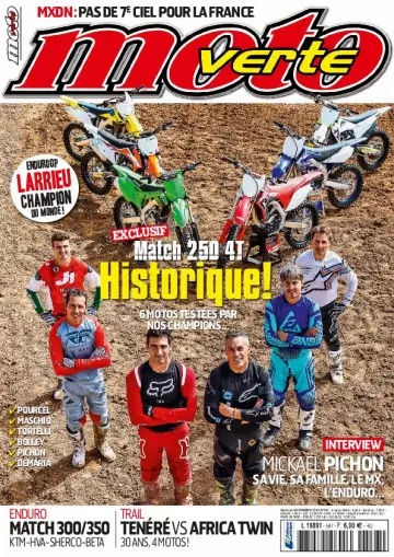 Moto Verte - Novembre 2019  [Magazines]