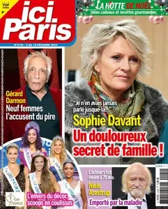 Ici Paris N.4144 - 4 Décembre 2024  [Magazines]