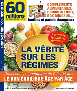 60 Millions De Consommateurs Hors Série N°132S – Septembre-Octobre 2020  [Magazines]