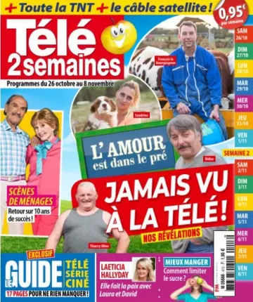 Télé 2 Semaines - 26 Octobre 2019  [Magazines]