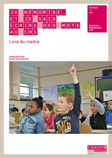 Je mémorise et je sais écrire des mots au CM1 - Livre du maître  [Livres]