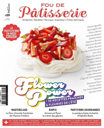 Fou De Pâtisserie N°59 – Juillet-Août 2023  [Magazines]