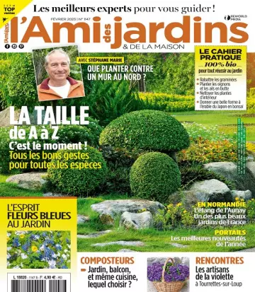 L’Ami des Jardins et de La Maison N°1147 – Février 2023  [Magazines]