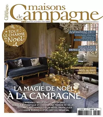 Maisons De Campagne N°127 – Novembre-Décembre 2020  [Magazines]