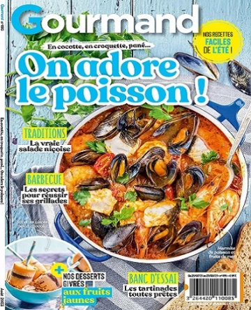 Gourmand N°495 – Août 2023  [Magazines]