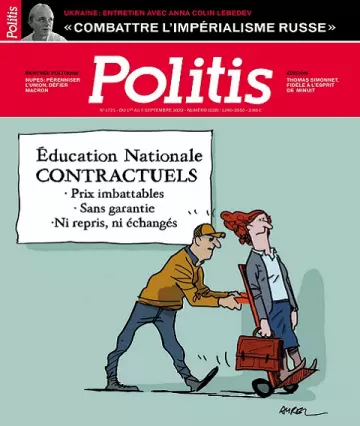 Politis N°1721 Du 1er au 7 Septembre 2022  [Magazines]