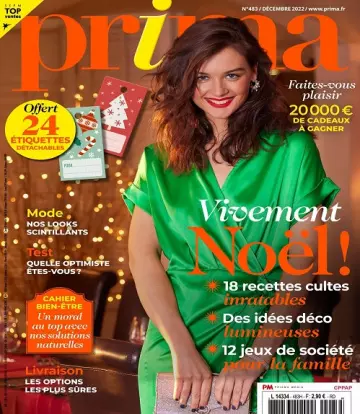 Prima N°483 – Décembre 2022  [Magazines]