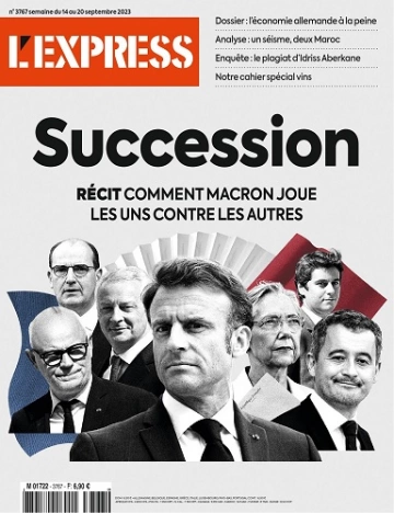 L’Express N°3767 Du 14 au 20 Septembre 2023  [Magazines]