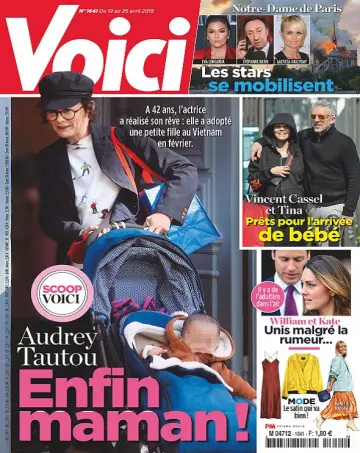 Voici N°1641 Du 19 au 25 Avril 2019  [Magazines]