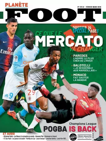 Planète Foot N°273 – Février-Mars 2019  [Magazines]