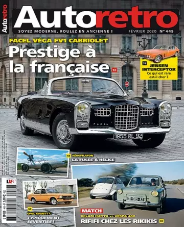 Autoretro N°449 – Février 2020  [Magazines]