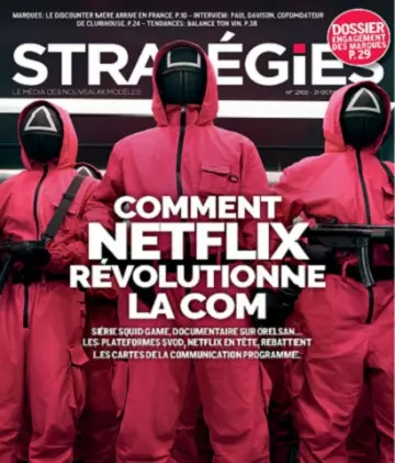 Stratégies N°2102 Du 21 au 27 Octobre 2021  [Magazines]