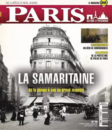 Paris De Lutèce à Nos Jours N°38 – Septembre-Novembre 2022  [Magazines]