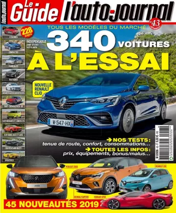 Le Guide De L’Auto-Journal N°43 – Juillet-Septembre 2019  [Magazines]