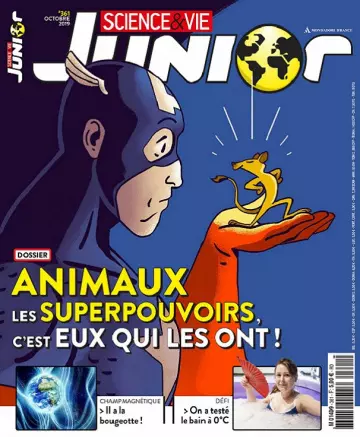 Science et Vie Junior N°361 – Octobre 2019  [Magazines]