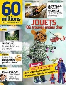 60 Millions de Consommateurs - Décembre 2023  [Magazines]