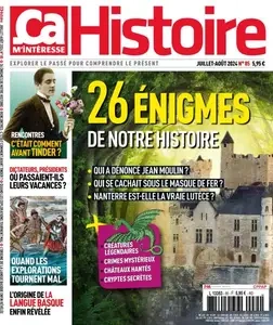 Ça M'Intéresse Histoire - Juillet-Août 2024  [Magazines]