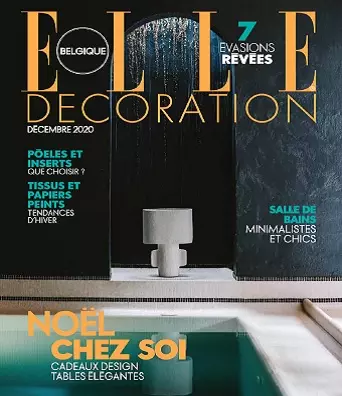 Elle Décoration Belgique – Décembre 2020  [Magazines]