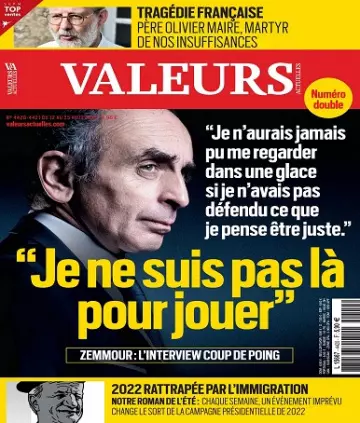 Valeurs Actuelles N°4420 Du 12 au 18 Août 2021  [Magazines]