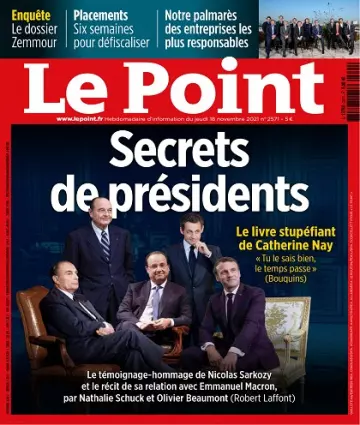 Le Point N°2571 Du 18 au 24 Novembre 2021  [Magazines]