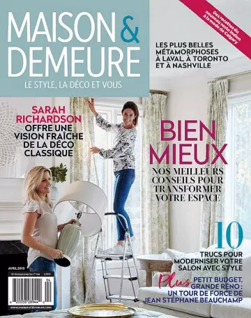 Maison et Demeure – Avril 2019  [Magazines]