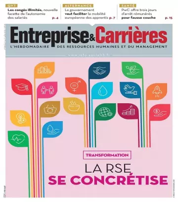 Entreprise et Carrières N°1584 Du 11 Juillet 2022  [Magazines]