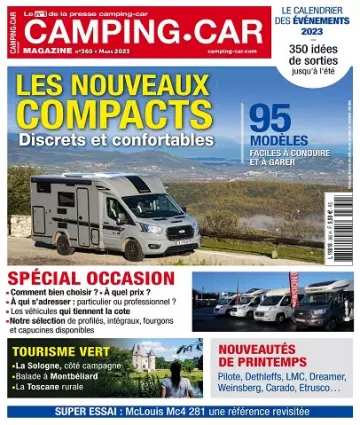 Camping-Car Magazine N°360 – Mars 2023  [Magazines]