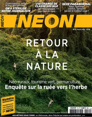 Néon N°70 – Avril-Mai 2019  [Magazines]