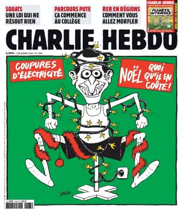 Charlie Hebdo N°1585 Du 7 Décembre 2022  [Journaux]