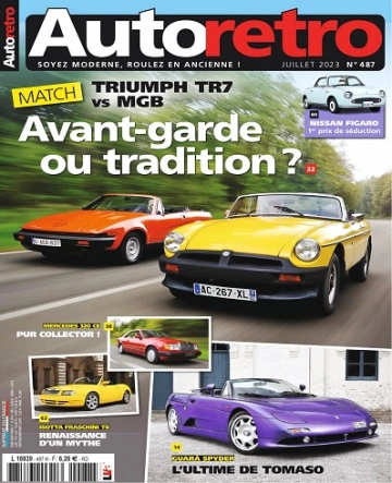 Autoretro N°487 – Juillet 2023  [Magazines]