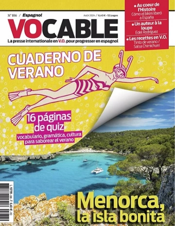 Vocable Espagnol N°886 – Août 2024  [Magazines]