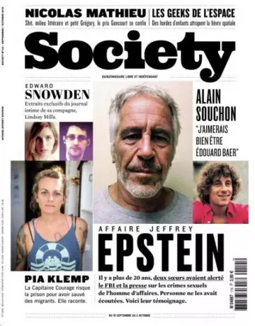 Society - 19 Septembre 2019  [Magazines]