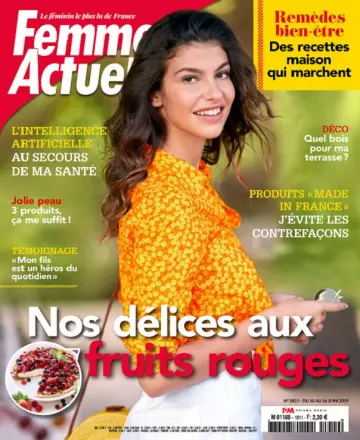 Femme Actuelle N°1811 Du 10 au 16 Juin 2019  [Magazines]