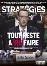 Stratégies - 19 Avril 2018  [Magazines]