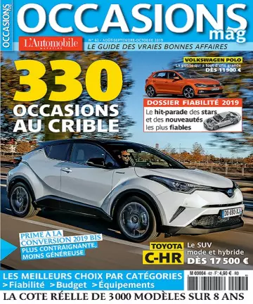 L’Automobile Occasions Mag N°62 – Août-Octobre 2019  [Magazines]