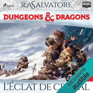 La Trilogie du Val Bise 1 - L'Éclat de cristal  Série Dunjons & Dragons R. A. Salvatore  [AudioBooks]