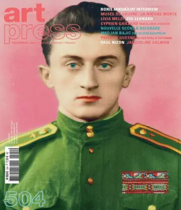 Art Press N°504 – Novembre 2022  [Magazines]