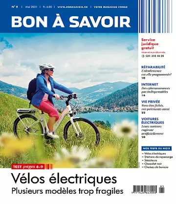 Bon à Savoir N°5 – Mai 2021  [Magazines]