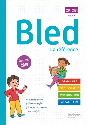 BLED - MANUEL - CP-CE1 - CYCLE 2 - 2022  [Livres]