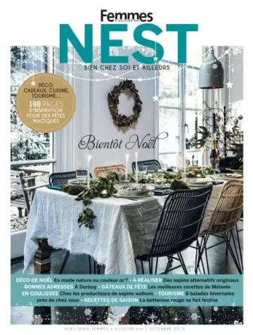 Femmes D’Aujourd’Hui Hors-Série Nest - Décembre 2019  [Magazines]