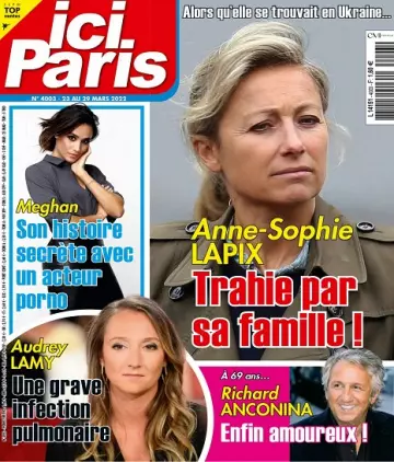 Ici Paris N°4003 Du 23 au 29 Mars 2022  [Magazines]