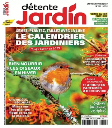 Détente Jardin N°159 – Janvier-Février 2023  [Magazines]