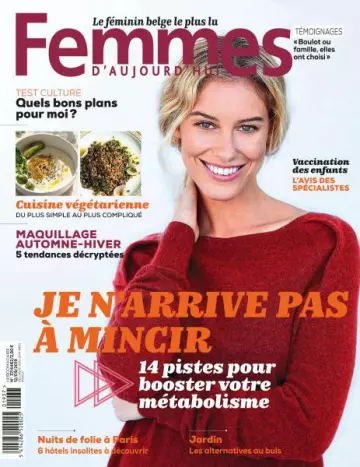 Femmes D’Aujourd’Hui - 12 Septembre 2019  [Magazines]