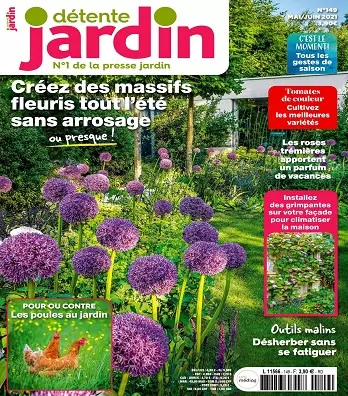 Détente Jardin N°149 – Mai-Juin 2021  [Magazines]