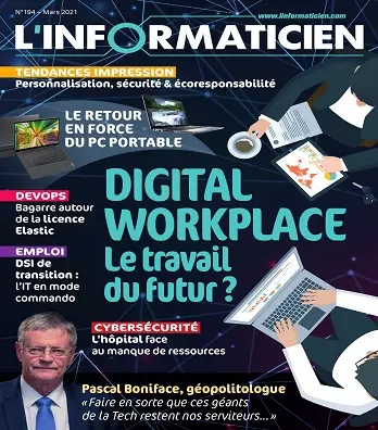 L’Informaticien N°194 – Mars 2021  [Magazines]