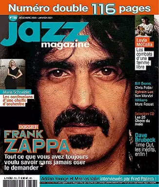 Jazz Magazine N°733 – Décembre 2020-Janvier 2021  [Magazines]