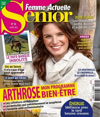 Femme Actuelle Senior N°34 – Mars 2021  [Magazines]