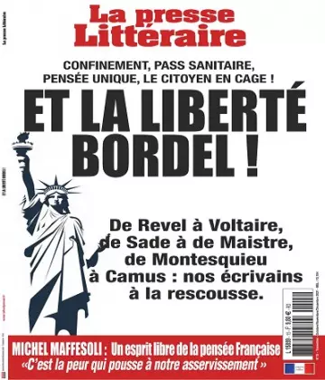 La Presse Littéraire N°15 – Octobre-Décembre 2021  [Magazines]