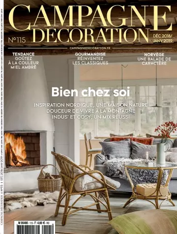 Campagne Décoration N°115 – Décembre 2018-Janvier 2019  [Magazines]