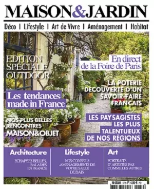 Maison et Jardin N°37 – Mars-Avril 2020  [Magazines]